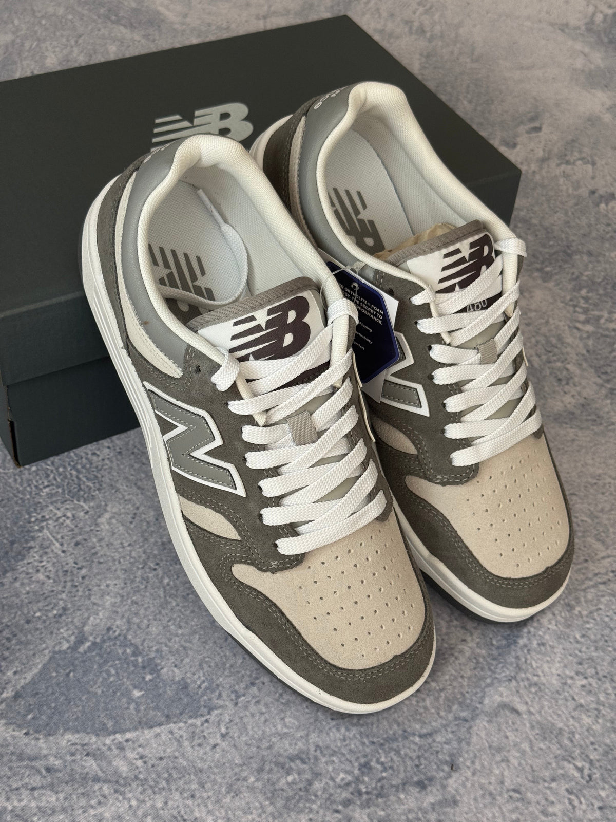 Tênis New Balance 480 Low Grafite