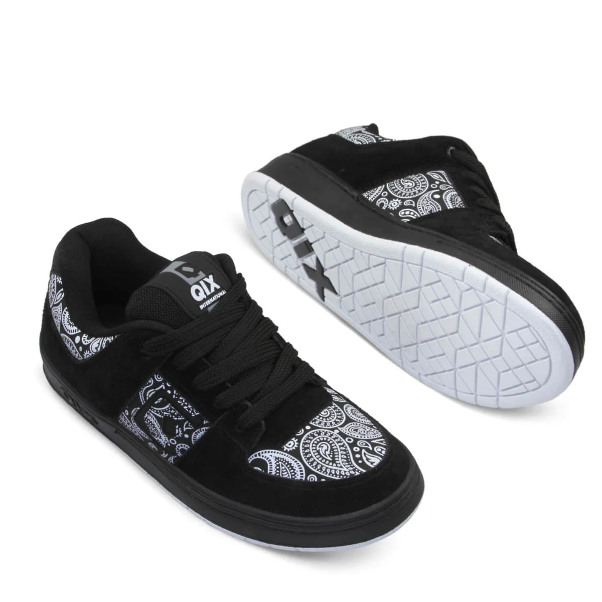 Tênis Qix 90's OG Preto e Branco