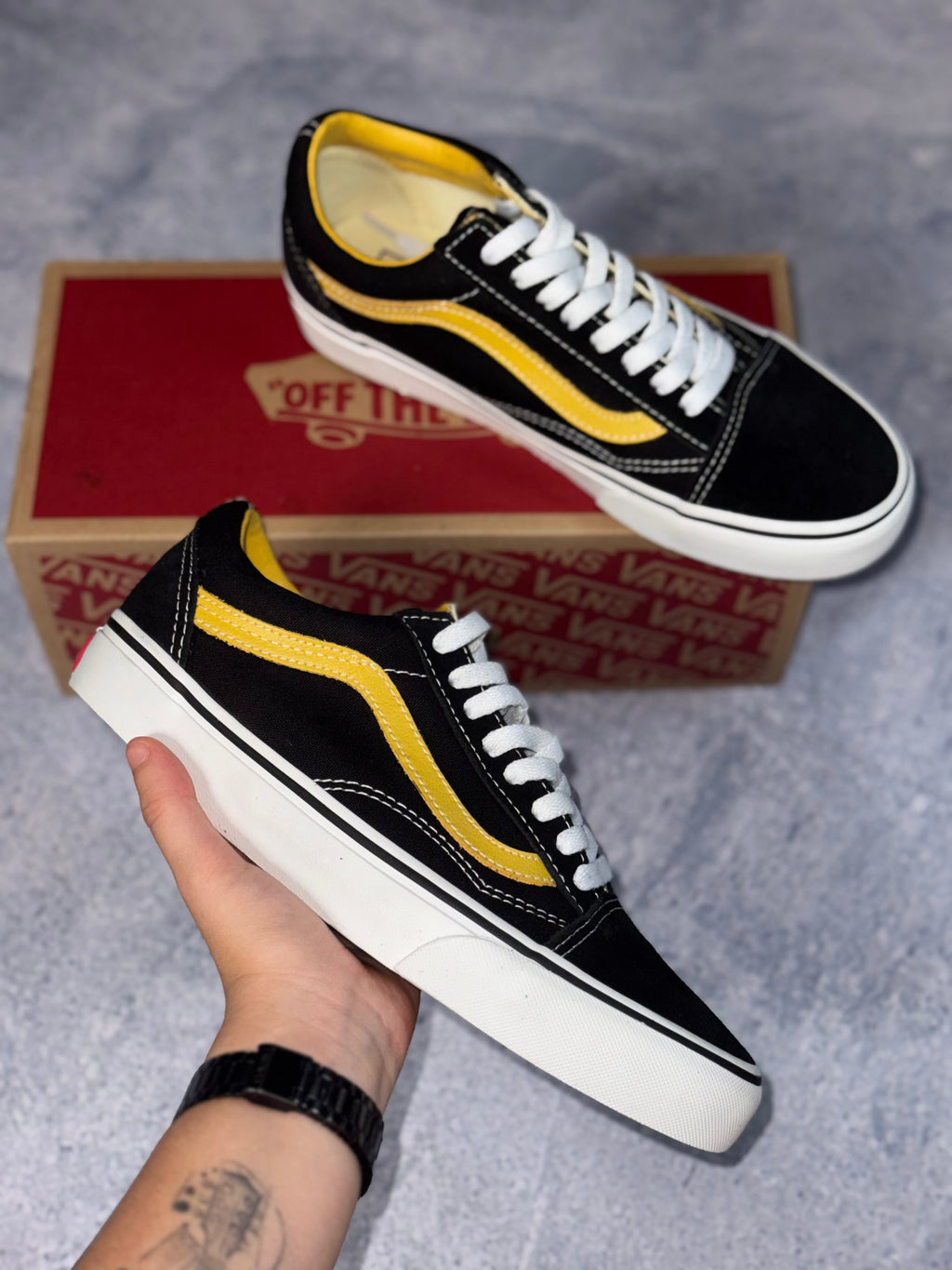 Tênis Old Skool Pop Yellow