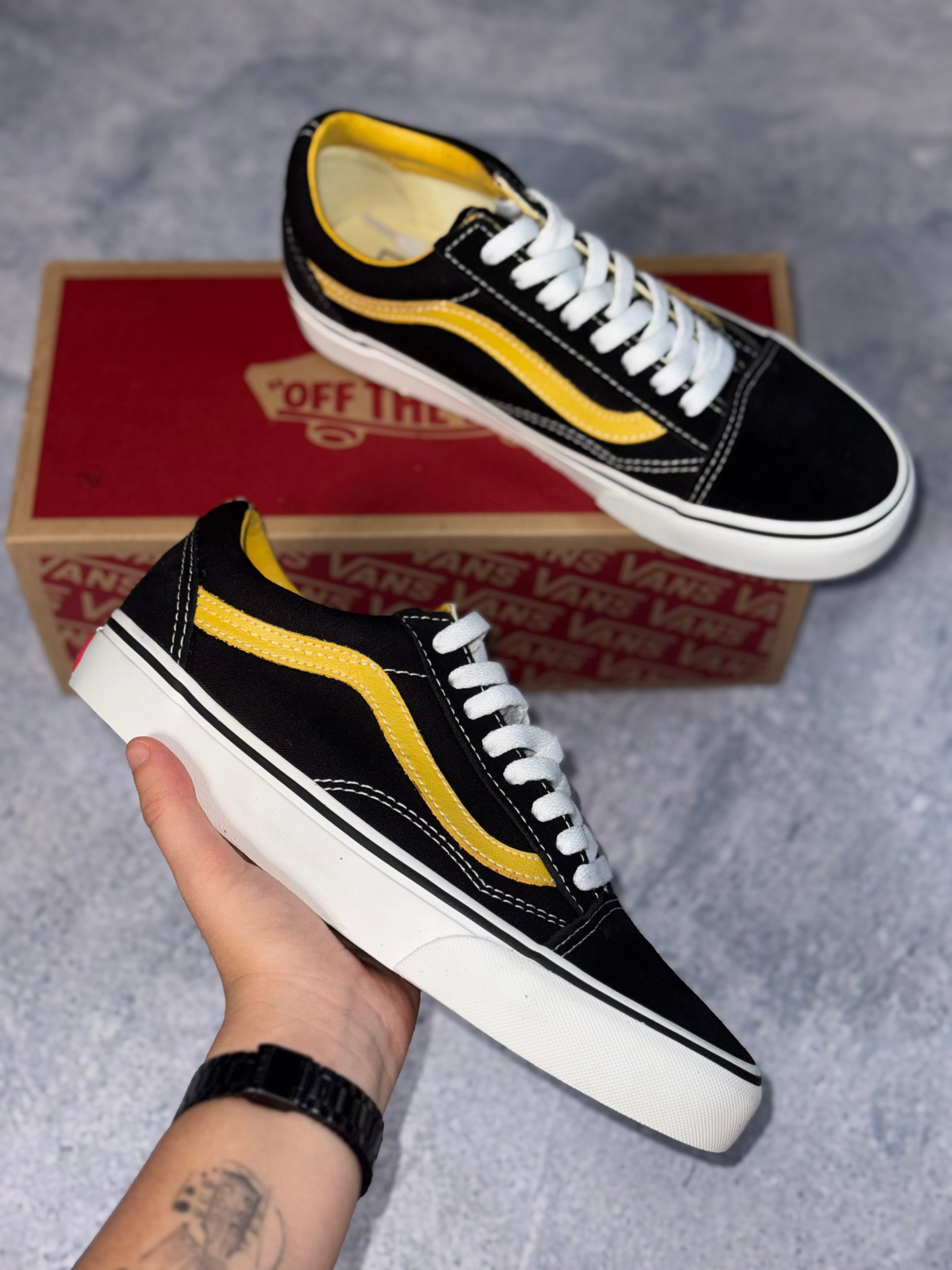 Tênis Old Skool Pop Yellow