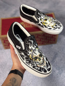Tênis Vans Slip-On Flame Skull