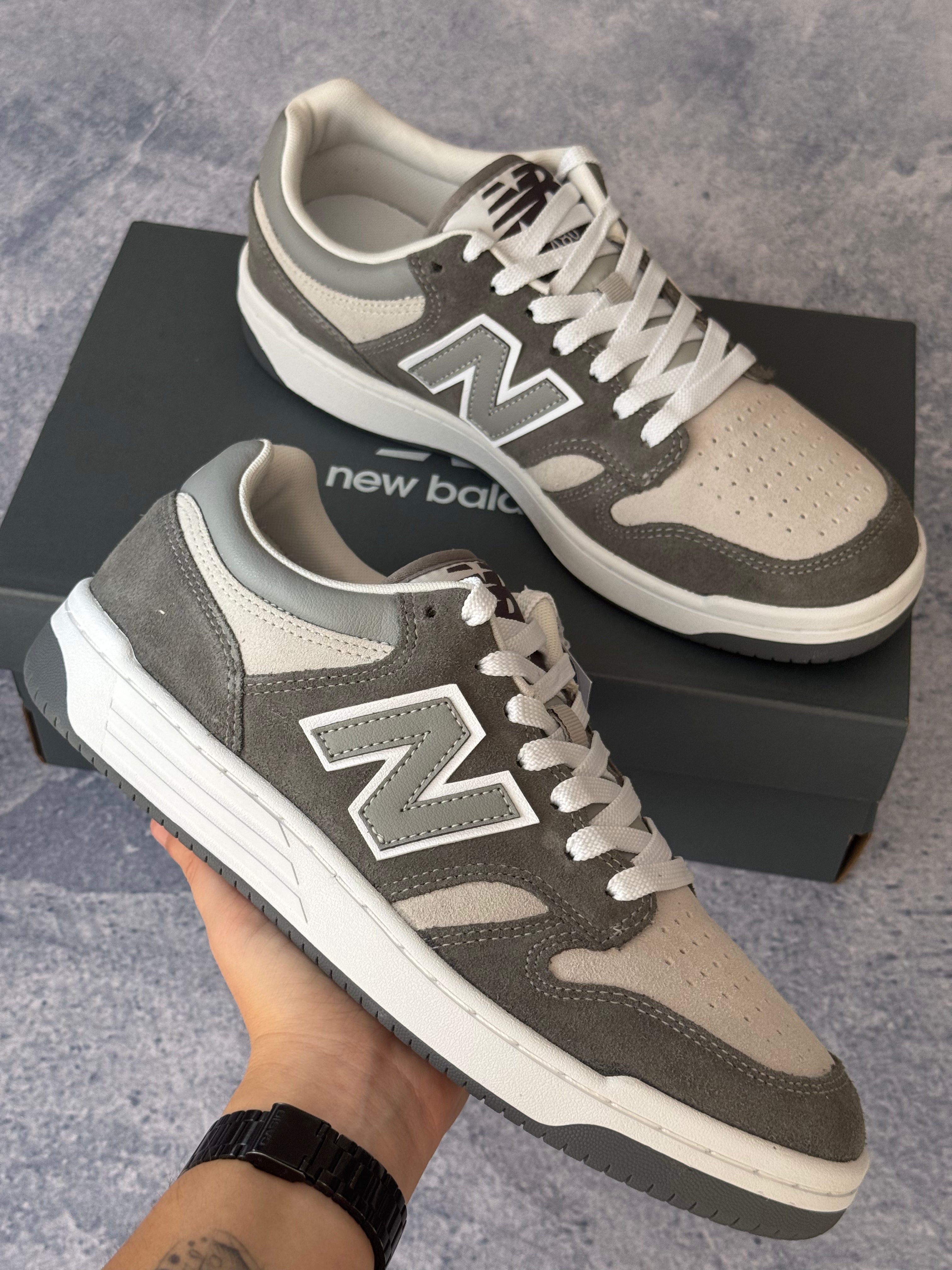 Tênis New Balance 480 Low Grafite