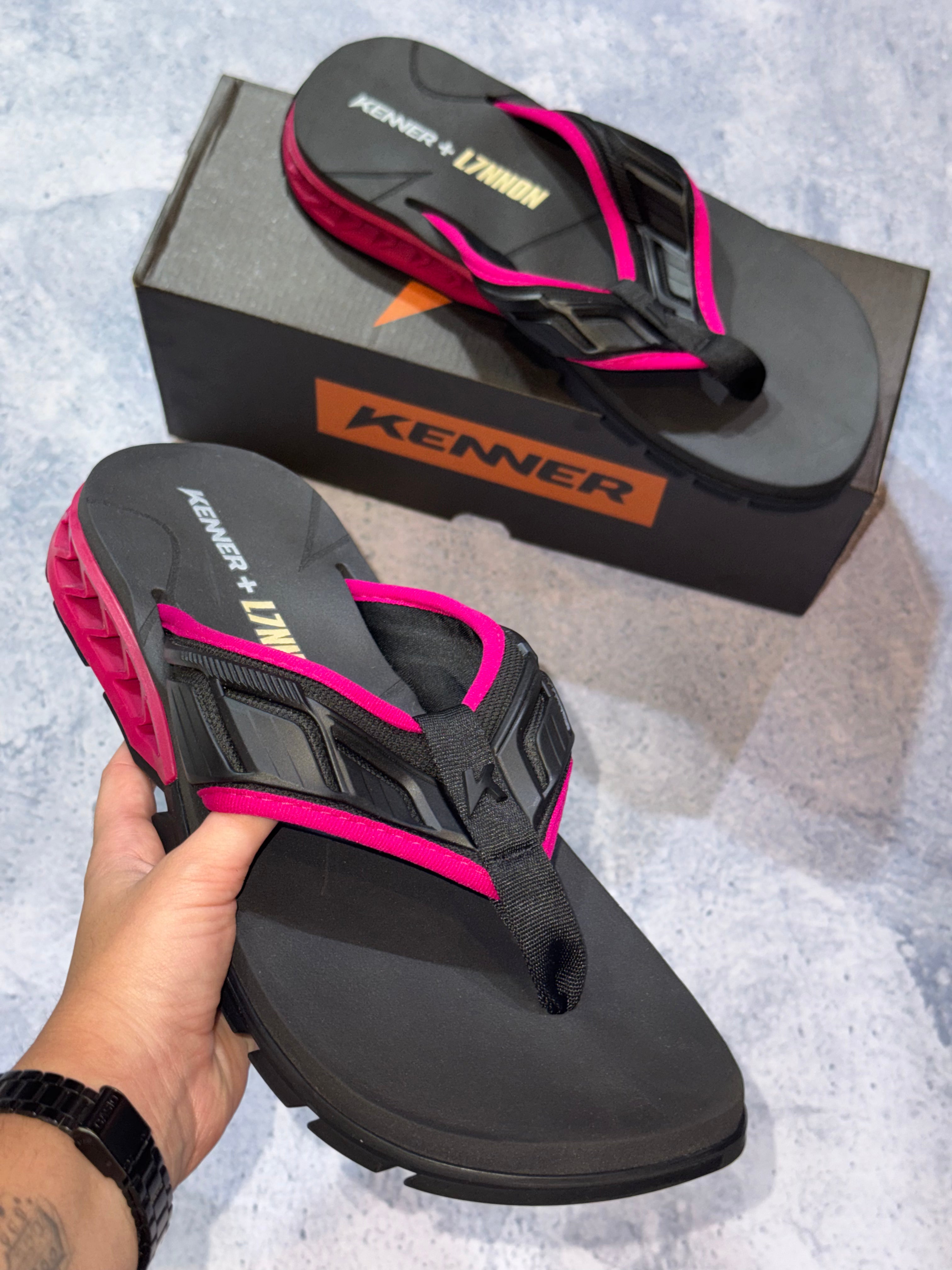 Sandália Kenner Rakka Full Force L7 Rosa