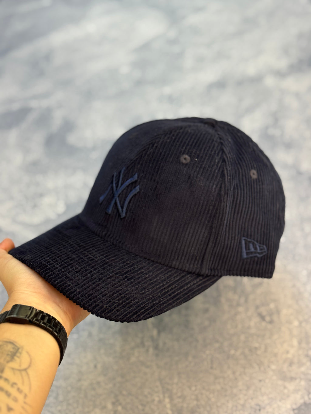 Boné New Era Cord 940Mc New York Yankees Marinho Masculino