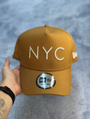 Boné New Era - 940df Nyc Tan Osfa - Marrom