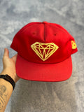 Boné Diamond Supply Co Snapback Brilliant Vermelho