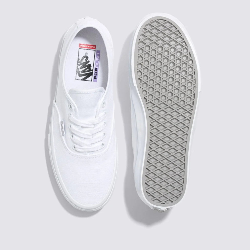Tênis Skate Authentic Pro True White