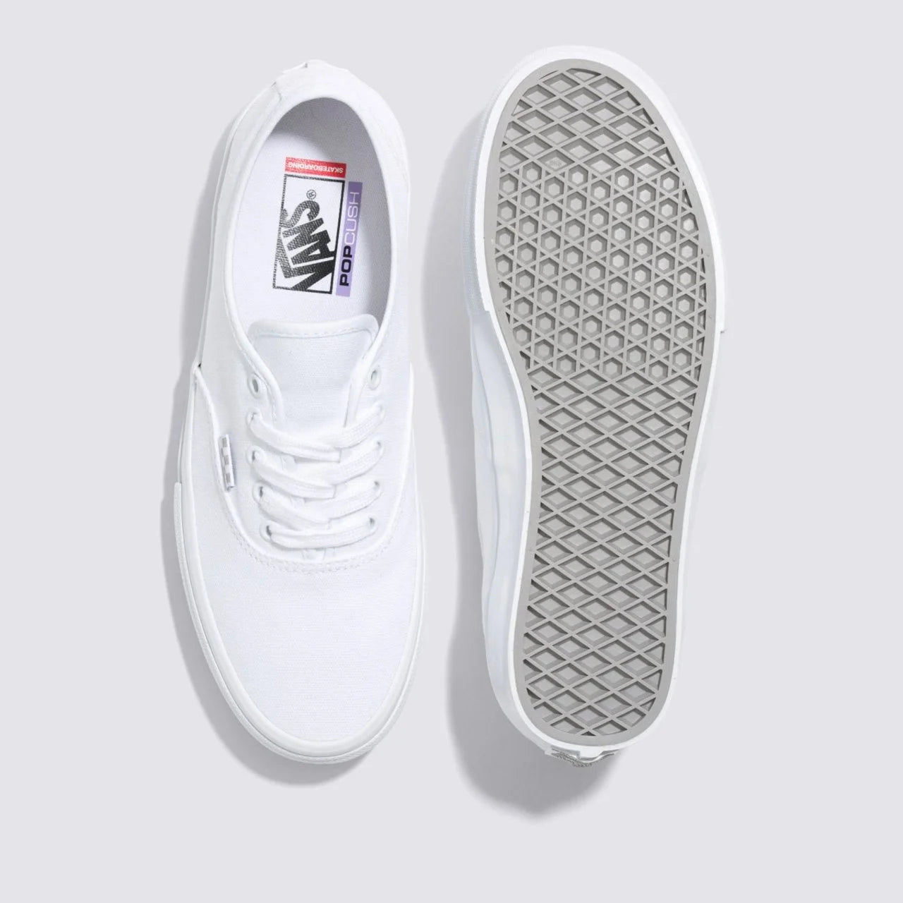 Tênis Skate Authentic Pro True White
