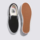 Tênis Skate Slip-On Black White