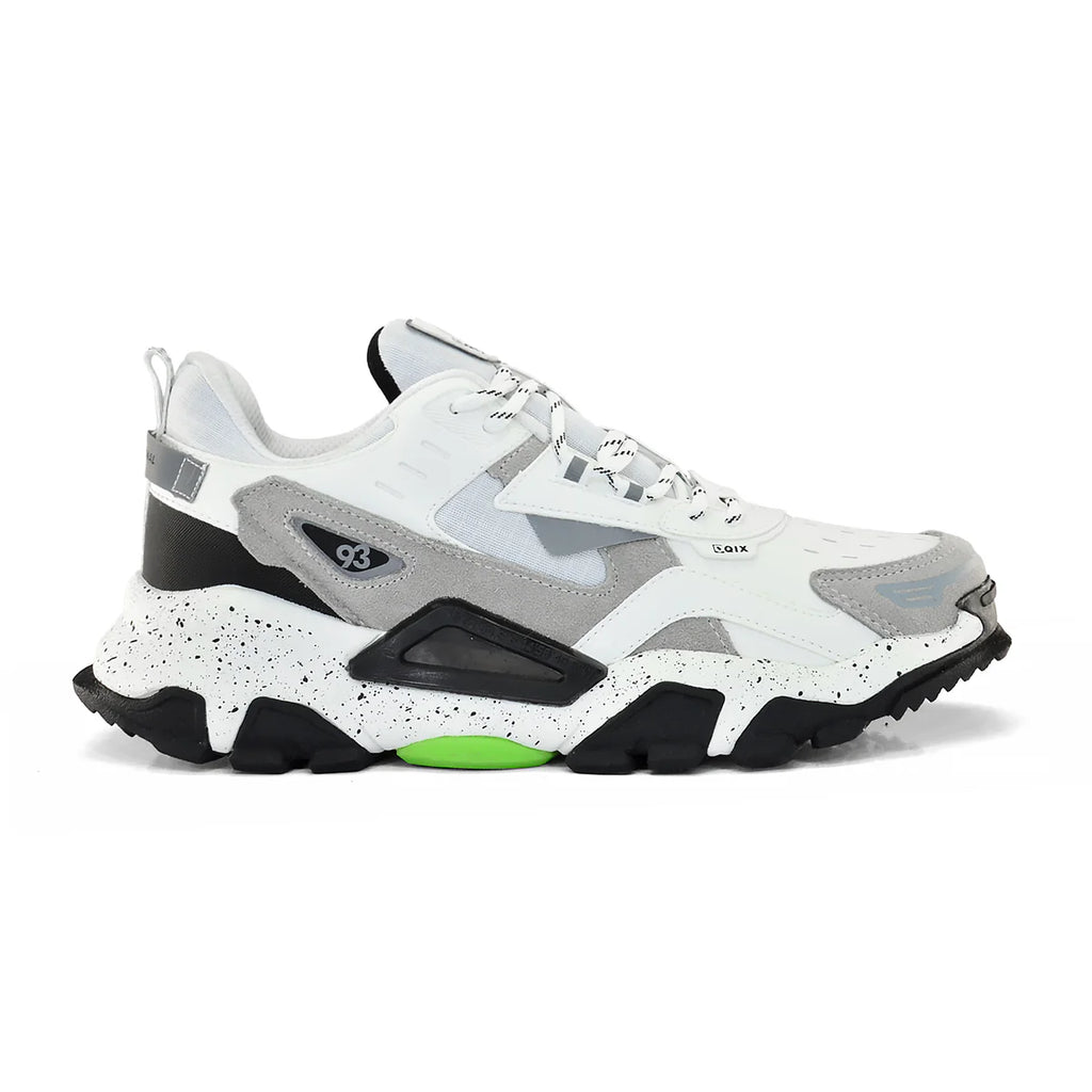 Tênis Qix Trek Out Door Branco e Cinza