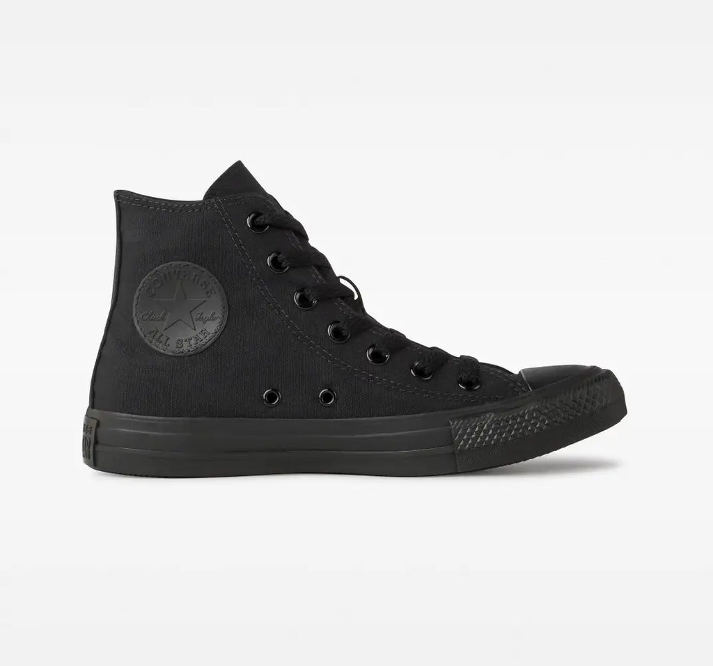 Tênis Converse Chuck Taylor All Star Hi Monochrome Preto