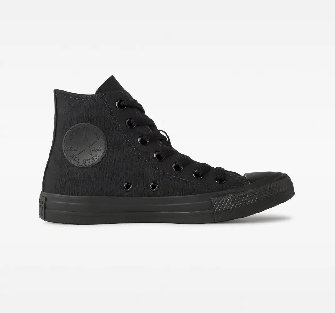 Tênis Converse Chuck Taylor All Star Hi Monochrome Preto
