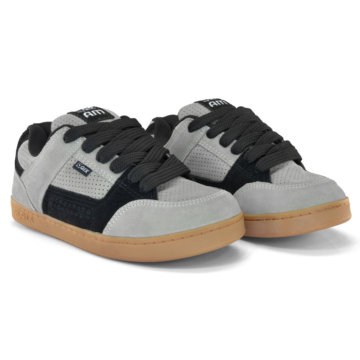 Tênis Qix AM Bege Preto e Latex