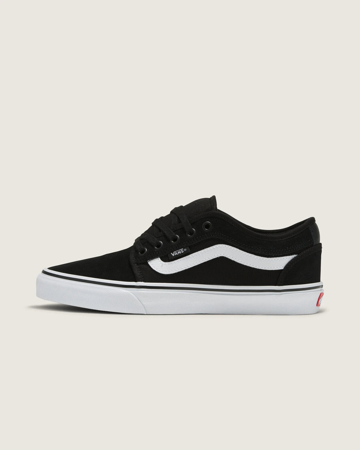 Tênis Vans Skate Chukka Low Sidestripe Black White