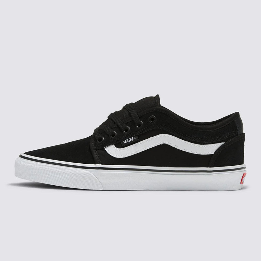Tênis Skate Chukka Low Pro Sidestripe Black White