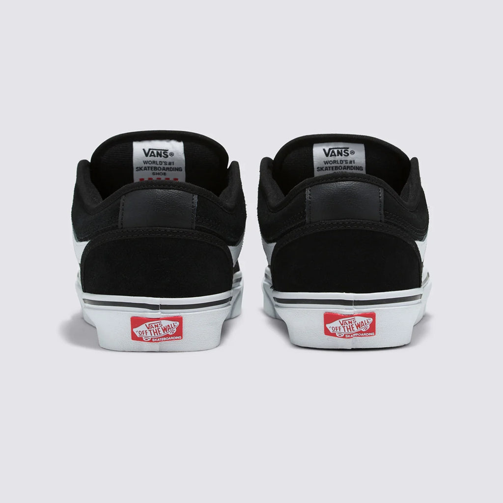 Tênis Skate Chukka Low Pro Sidestripe Black White