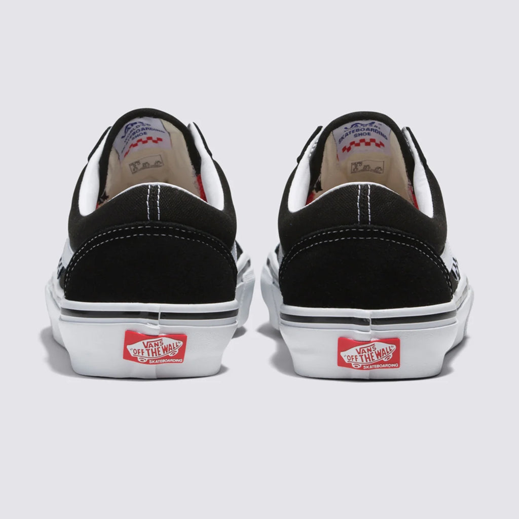 Tênis Skate Old Skool Pro Black White