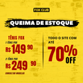 TÊNIS FOX R$150