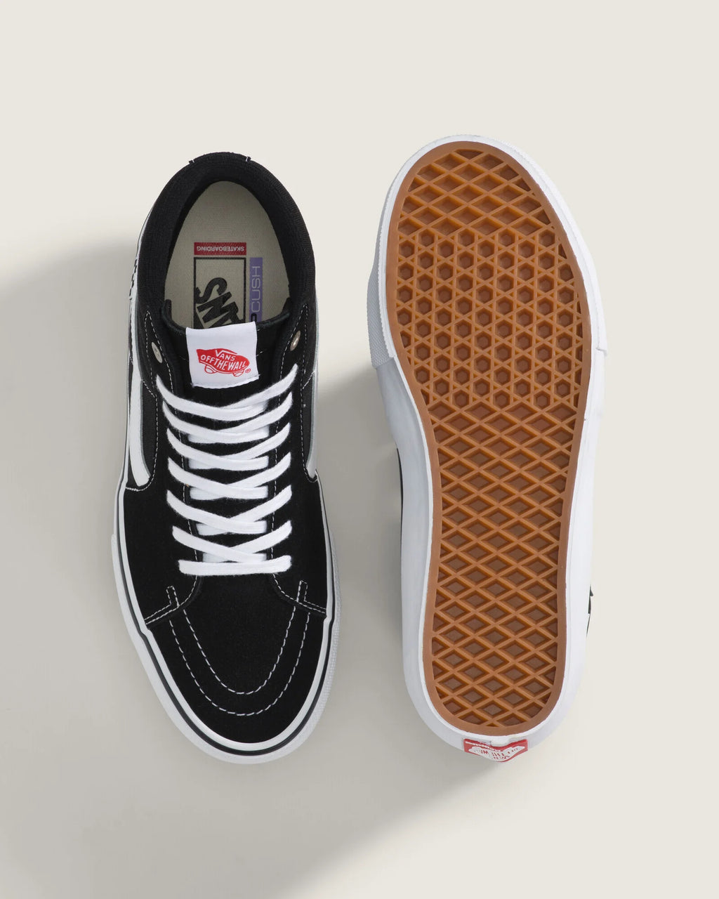 Tênis Vans Skate Sk8-High Pro Black White