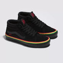 Tênis Vans Skate Grosso Mid Rasta/Black