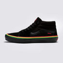 Tênis Vans Skate Grosso Mid Rasta/Black